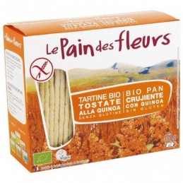 Pan de flores con Quinoa, sin gluten, BIO Le Pain Des Fleurs 150 GR
