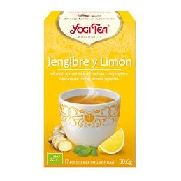 Jengibre limón Yogi Tea 17uds.