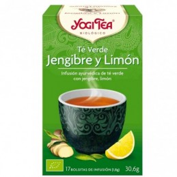 Jengibre y limón Yogi Tea 17uds.