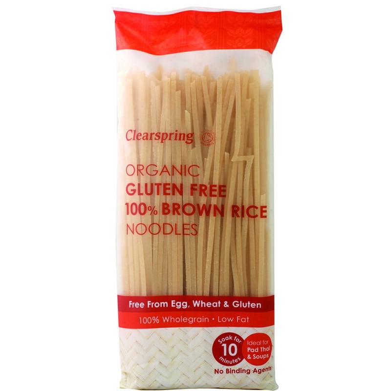 Noodles de Arroz Integral ClearSpring 200g