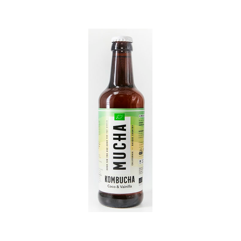 Kombucha Mucha Coco y vainilla 330ml Kombucha Mucha Coco y vainilla 330ml