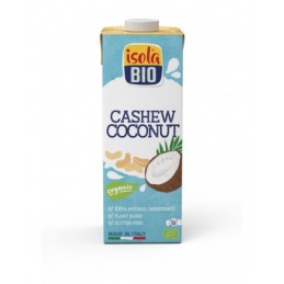 Bebida de coco y anacardo Isola Bio 1l