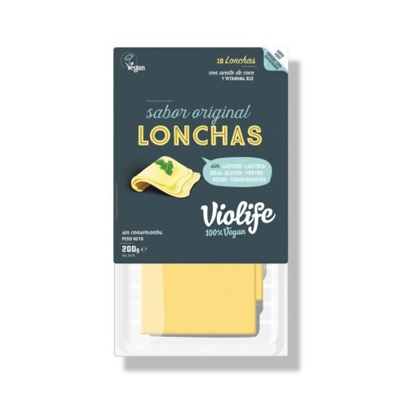 Queso original en lonchas Violife 200g Queso original en lonchas Violife 200g