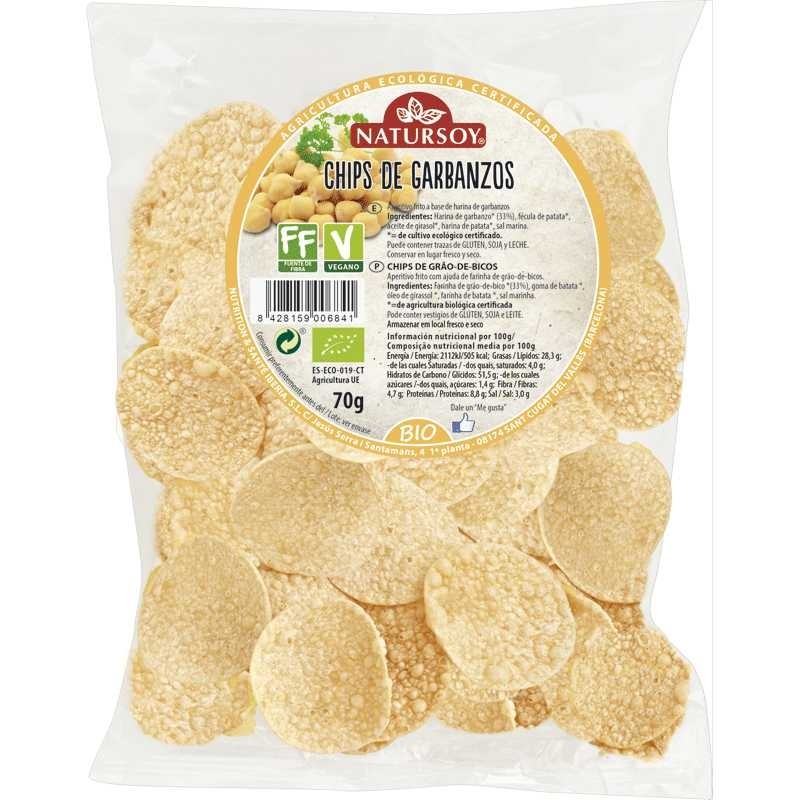 Chips de garbanzo NaturSoy 70g