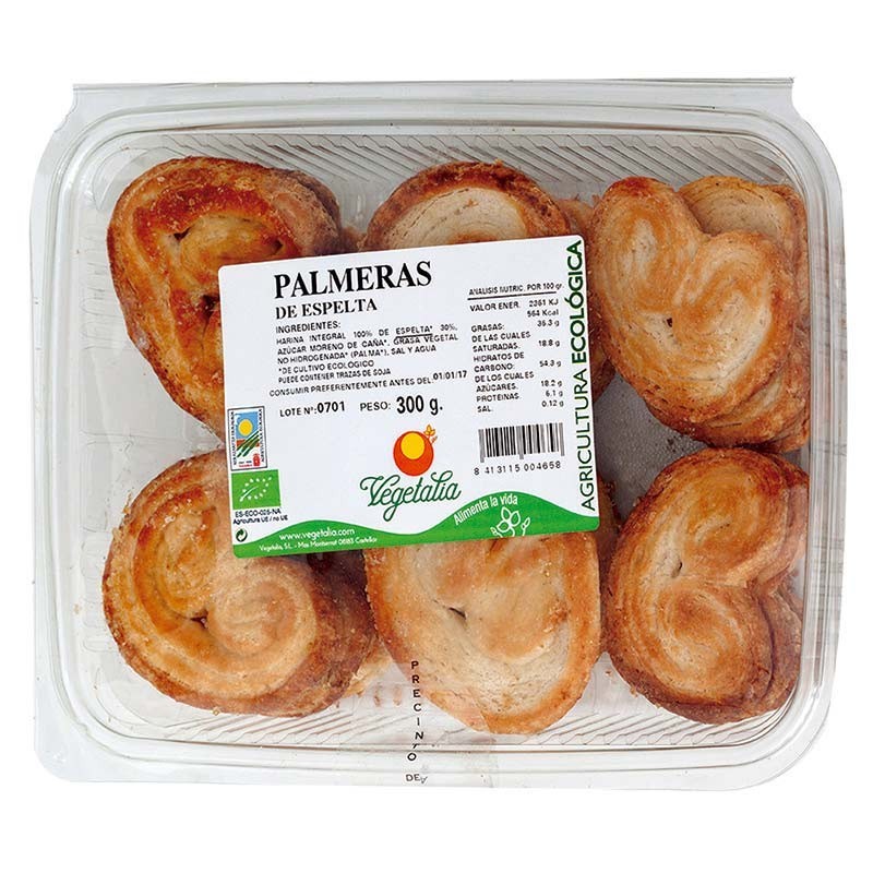 Palmeritas Vegetalia 300g Palmeritas Vegetalia 300g