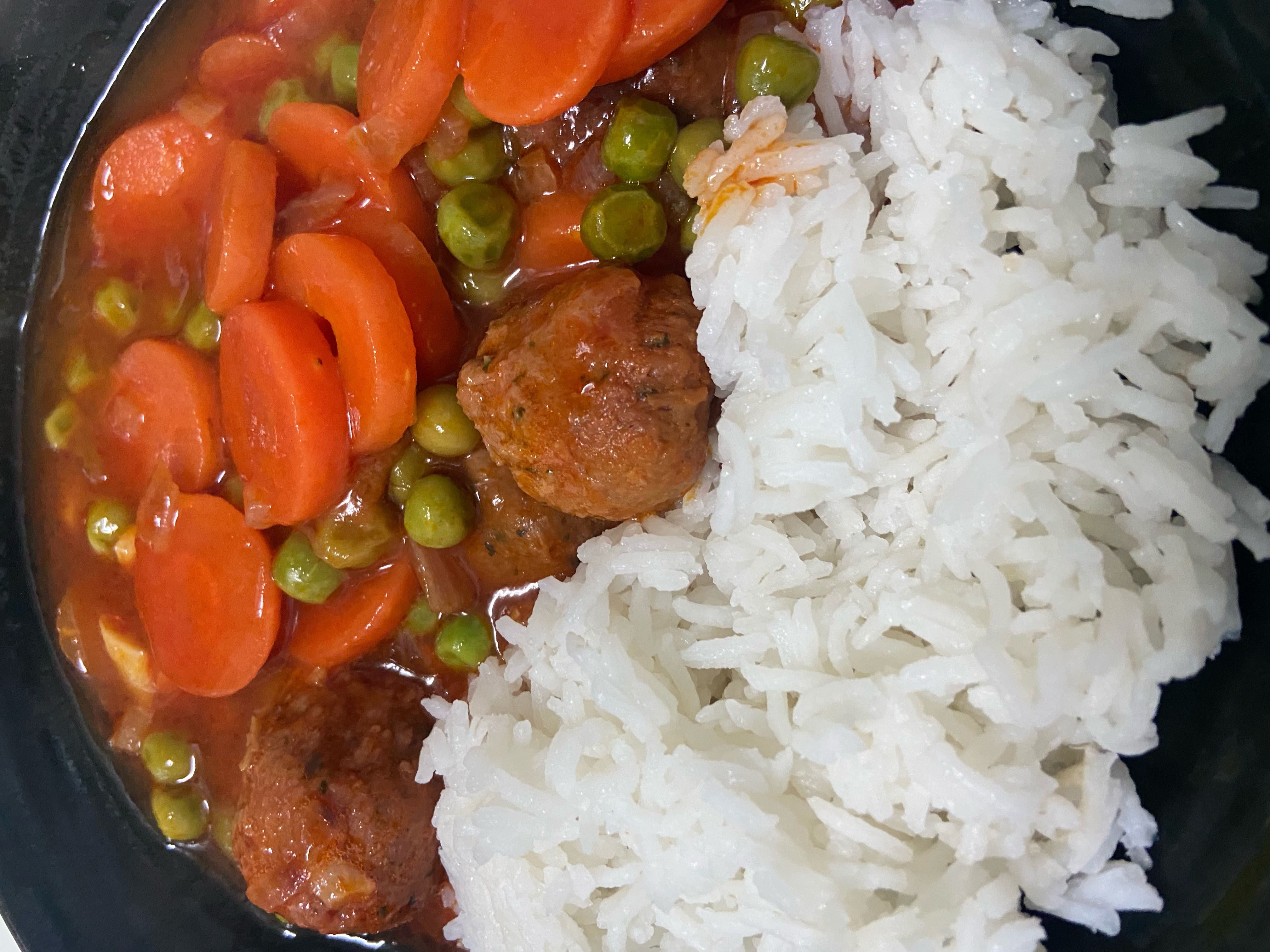 Albóndigas con arroz