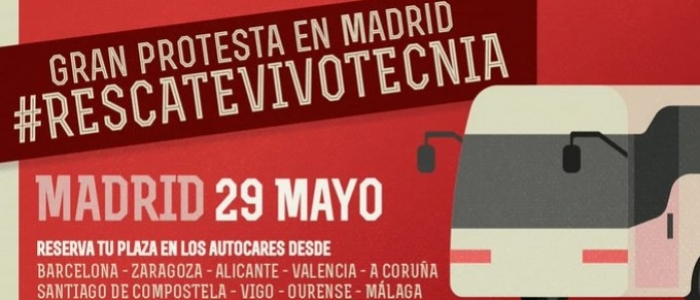 Gran Manifestación “Rescate Vivotecnia” Madrid